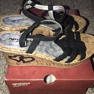 Girls Arizona Jean Wedges